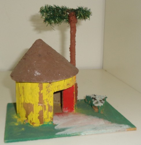 Capanna presepe legno - capanna,