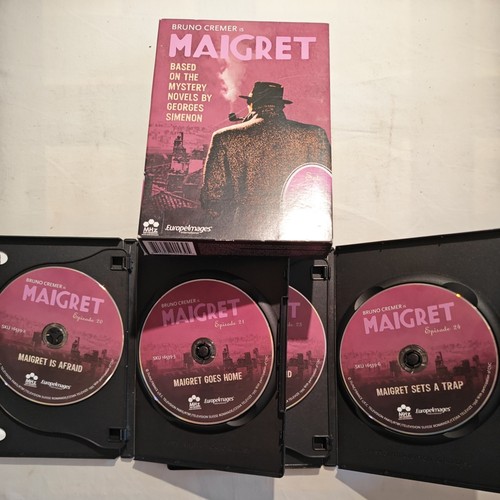 Maigret with bruno cremer set - maigret,
