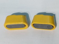 PLAYMOBIL x2 VECCHI STIVALI SUBACQUEI NERI GIALLI REF 3448 ANNI 70-80