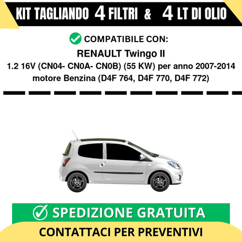 Tagliando per renault twingo - tagliando,