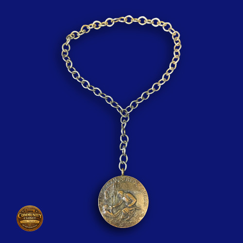 Antico medaglione fob orologio