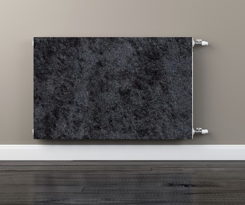 Black crushed velvet - crushed,