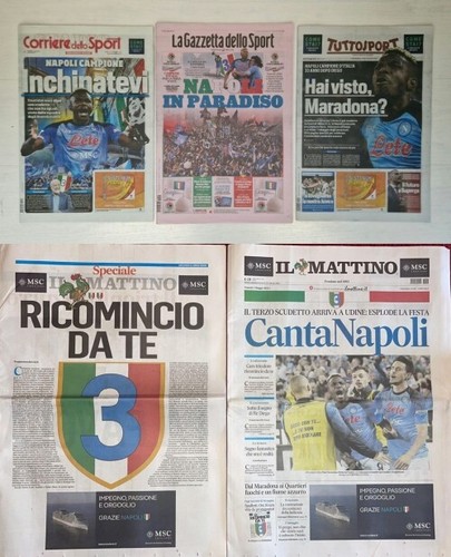 Napoli scudetto giornale - 3°,