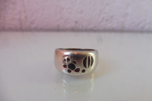 Anello argento smaltato - anello,