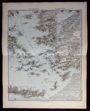 Mappa antica originale CRETA