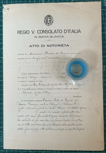 Rara lettera regio - lettera,