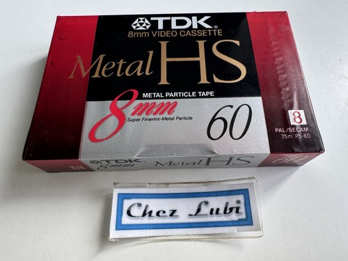 Tdk 8mm video cassette - -,