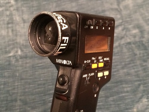 Minolta spotmeter cinema - minolta,
