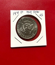 1971 D KENNEDY Mezzo Dollaro -