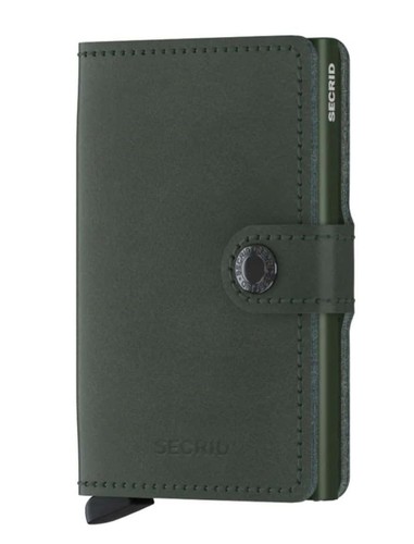 Secrid uomo moderno verde - secrid, m-verde