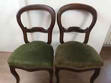 Coppia sedie stile Luigi