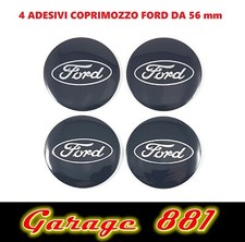 ADESIVI COPRIMOZZO FORD NERI