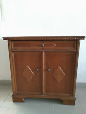 MOBILETTO IN LEGNO porta TV con ruote - design classico