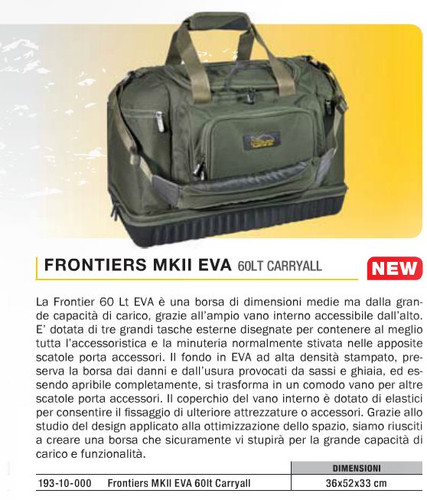 Borsone kkarp frontiers mkii - borsone,