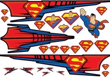 Planche superman drift - superman,, rc