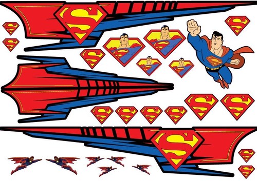 Planche superman drift - rc,
