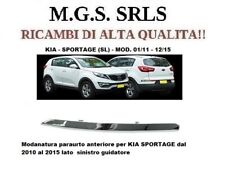 PROFILO/MODANATURA SINISTRO CROMATO PARAURTI ANT. KIA SPORTAGE (09/10 12/15)