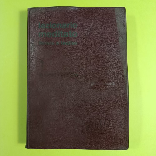 Lezionario meditato vol - vol, i