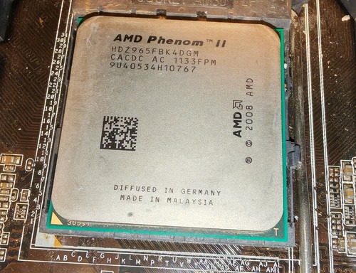 Amd phenom 965 - x4, socket