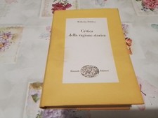 DILTHEY, CRITICA DELLA RAGIONE