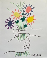 Il bouquet, litografia di