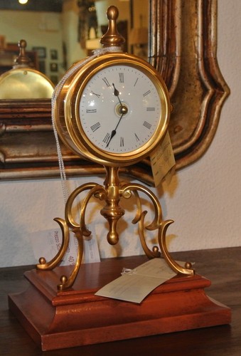 Orologio tavolo dorato - tavolo,