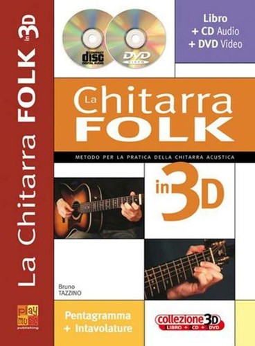 Chitarra folk cd - 3d, +