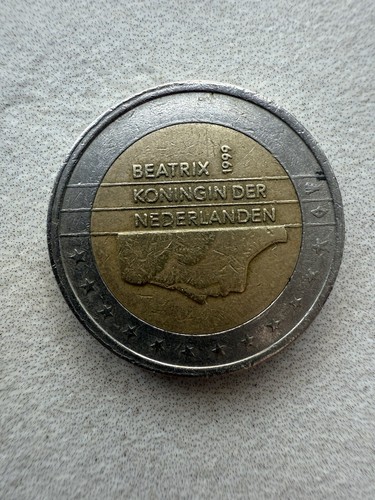 Moneta euro beatrix - da,