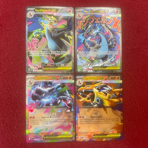 Lotto carte pokémon tcg mega - carte,