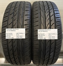 2 PNEUMATICI USATI MATADOR HECTORRA 3 ESTIVE 195 55 R16 87 H DOT 2019