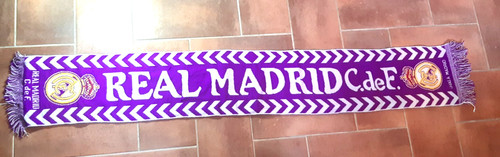 Sciarpa real madrid viola - real, anni