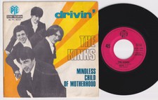 The KINKS * Drivin' * 1969 French 45 * MOD FREAKBEAT * Listen!