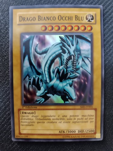 Drago bianco occhi - yu-gi-ho,