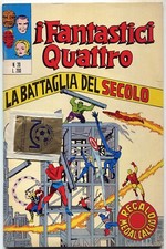 [729] FANTASTICI QUATTRO ed. Corno 1971 con MEDALCALCIO n. 20 stato Edicola