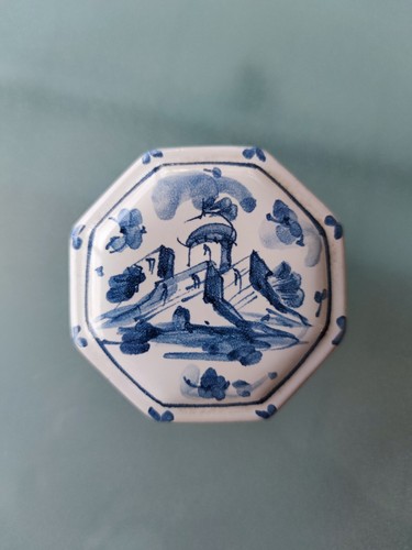 Scatola portagioie maolica - scatola,