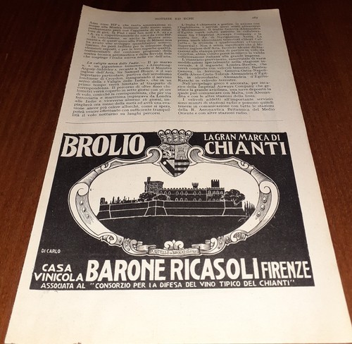 Pubblicità brolio gran - brolio,
