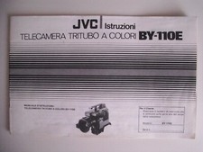 MANUALE ITALIANO JVC Color Video Camera Tritubo  BY-110E