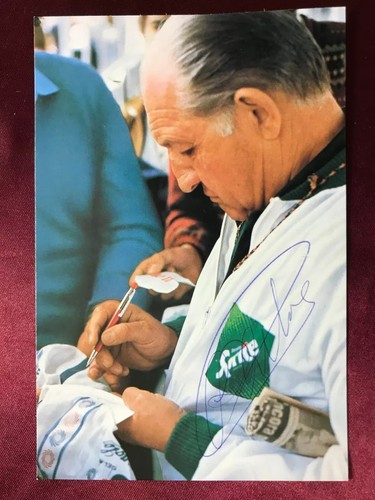 Cartolina autografata gino - autografata, da
