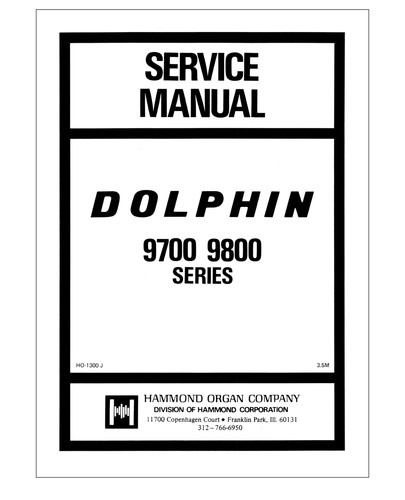 Hammond 9700 9800 - , dolphin