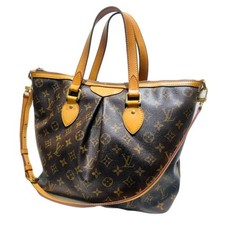 Louis Vuitton Monogram Canvas Palermo PM Tote Bag Shoulder Bag M40145 147187304