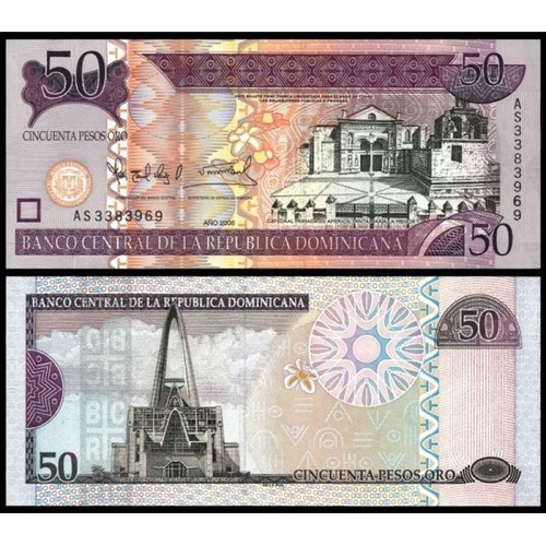 Dominican republic pesos - republic, 50