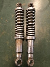 COPPIA AMMORTIZZATORI POSTERIORI SHOCK CICLOMOTORE EPOCA INTERASSE 25,5 CM