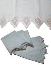 Set 6 asciugamani lino sfilato