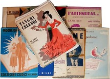 LOTTO 43 SPARTITI MUSICALI