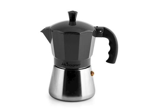 Caffettiera alluminio con - caffettiera, in