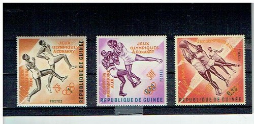 Francobolli guinea olimpiadi - francobolli,