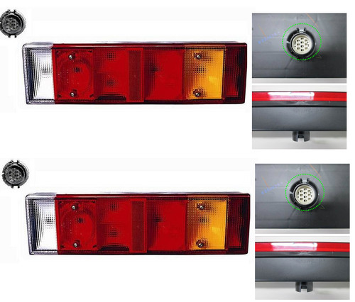 Coppia fanali posteriori iveco - fanali,