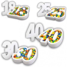 Scritte Numeri porta confetti