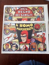 L'uomo mascherato voll 1 e 2 ristampa originale Nerbini anni 70. Ottimi