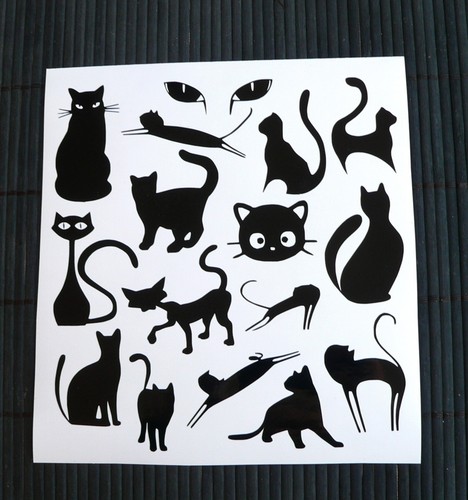 Kit adesivi gatti - gatti, gattini